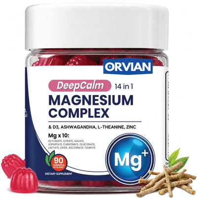Orvian 14 in 1 Magnesium Complex Gummies